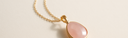 Colliers en quartz rose