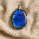 Pendentifs en labradorite naturelle