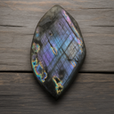Pierre colorée en labradorite minérale