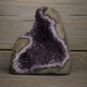 Geode en cristal d'améthyste