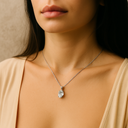 Pendentif en argent 925 et opale