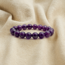 Bracelet en améthystes naturelles