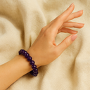 Bracelet en améthystes naturelles