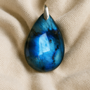 Pendentifs en labradorite naturelle