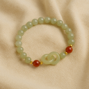 Bracelet à breloque pierre de jade