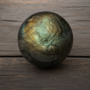 Boule polie en Labradorite