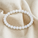Bracelet pierre de lune blanche