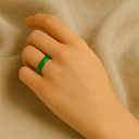Bague en néphrite de jade