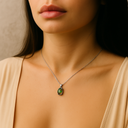 Pendentif en argent 925 et opale